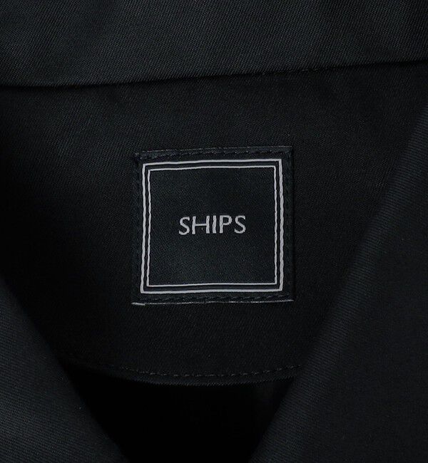 SHIPS「SHIPS: VENTILE(R) コットン ネイビー ステンカラー コート」|ステンカラーコート|