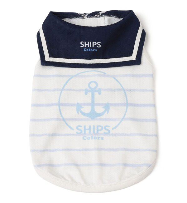 SHIPS Colors 「SHIPS Colors:〈手洗い可能〉ドッグ ウェア（犬用）◇」|その他|ライトホワイト