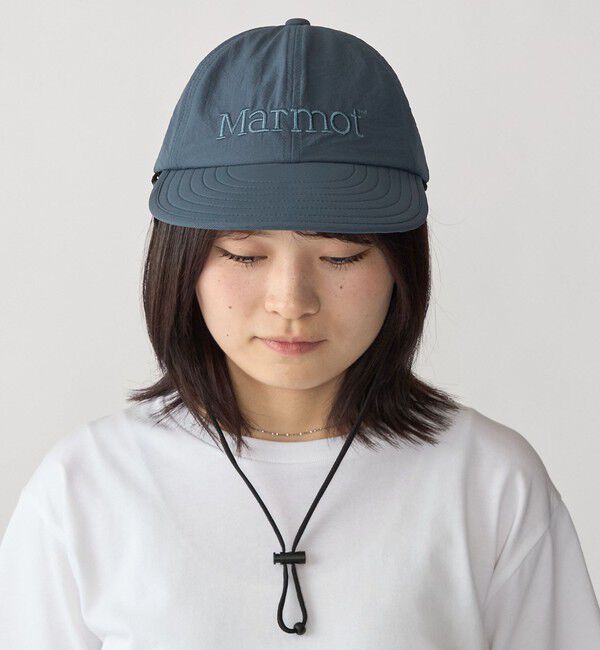 SHIPS「【City Ambient Products別注】Marmot:〈撥水〉DotAir(R) LONG BILL CAP」|キャップ・キャスケット|