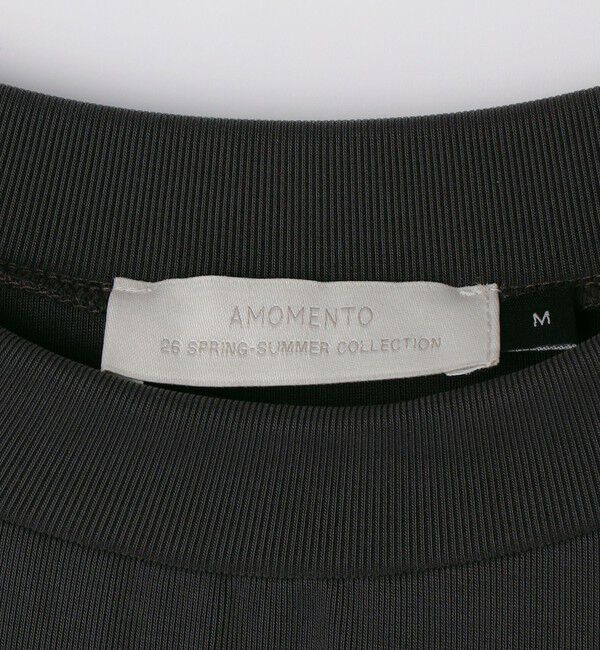SHIPS「AMOMENTO: MOCK NECK RAGLAN T-SHIRT」|Tシャツ・カットソー|