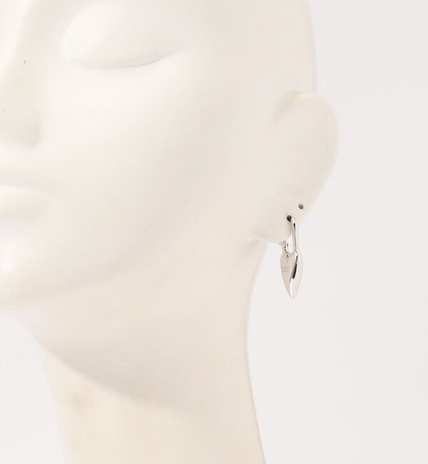 TOMORROWLAND GOODS「avgvst Yes-No Heart Lock シルバー 片耳ピアス」|ピアス|