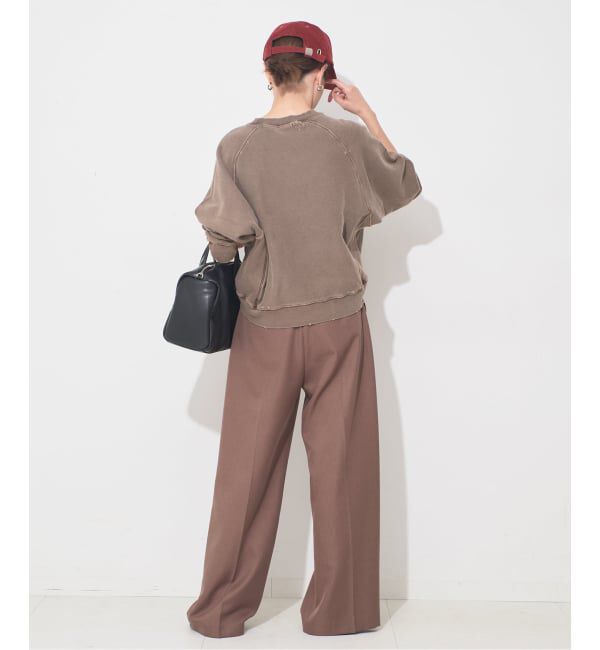 SLOBE IENA「《追加》Collegiate Pacific SLOBE別注 ダメージスウェット」|スウェット・ジャージ|