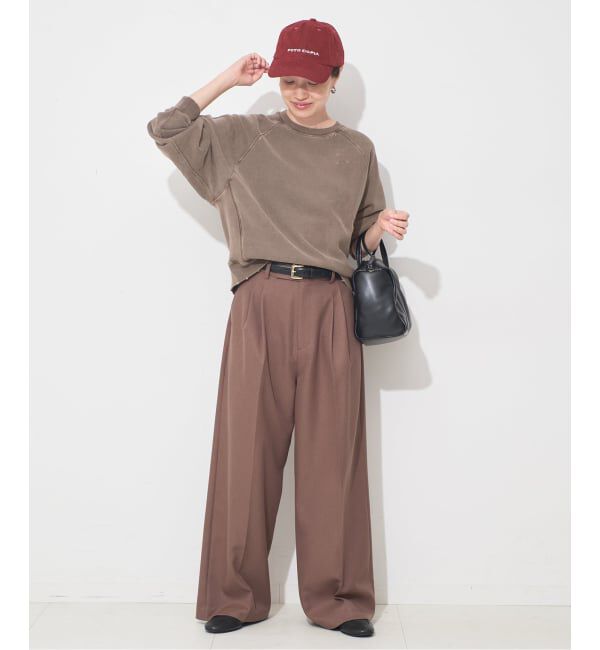 SLOBE IENA「《追加》Collegiate Pacific SLOBE別注 ダメージスウェット」|スウェット・ジャージ|
