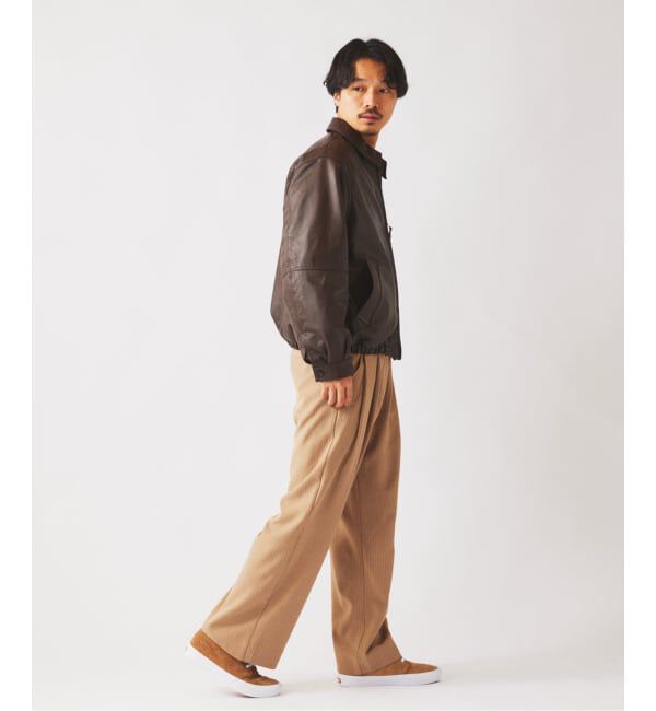 JOURNAL STANDARD relume「ラムレザー ジップジャケット」|ライダースジャケット|