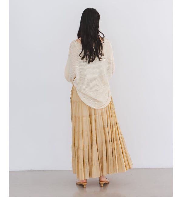 NOBLE「COUTURE D'ADAM/クチュールドアダム SushiVoile Tiered Skirt」|スカート|