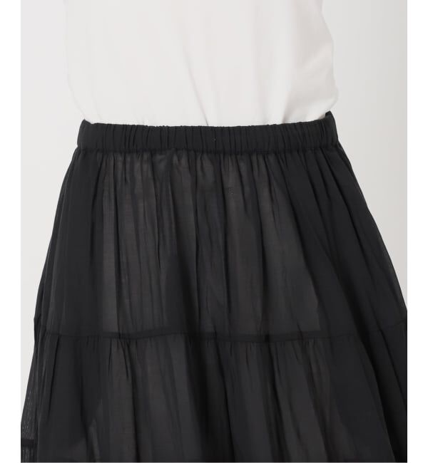 NOBLE「COUTURE D'ADAM/クチュールドアダム SushiVoile Tiered Skirt」|スカート|