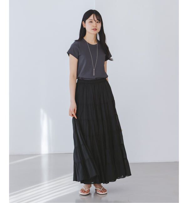 NOBLE「COUTURE D'ADAM/クチュールドアダム SushiVoile Tiered Skirt」|スカート|
