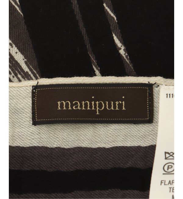 Spick and Span「manipuri / マニプリ 120*120 インドストール ボンメール」|ストール|