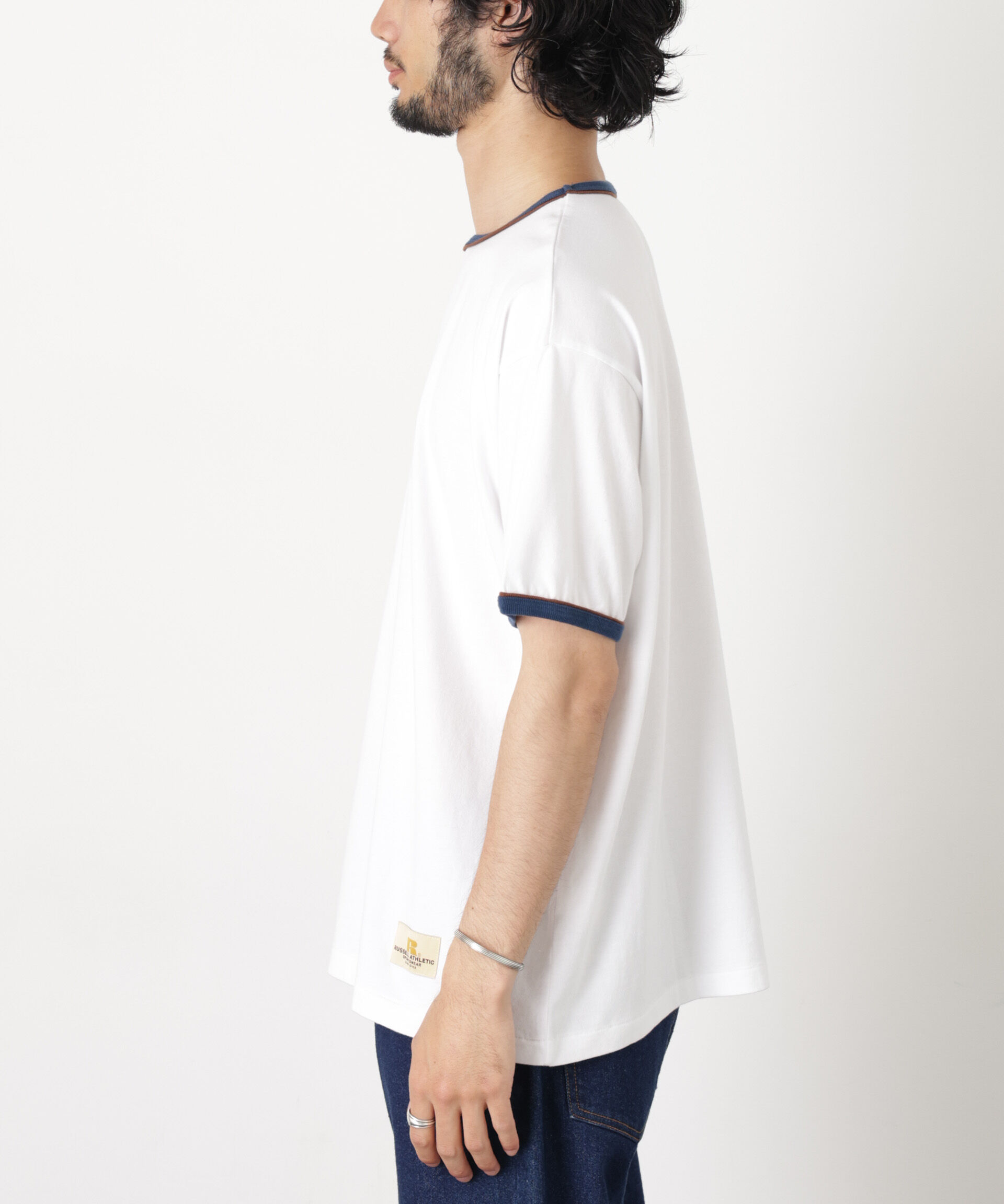 nano･universe「RUSSELL ATHLETIC/別注 RUSSELL ATHLETIC 製品加工 TEE」|Tシャツ・カットソー|