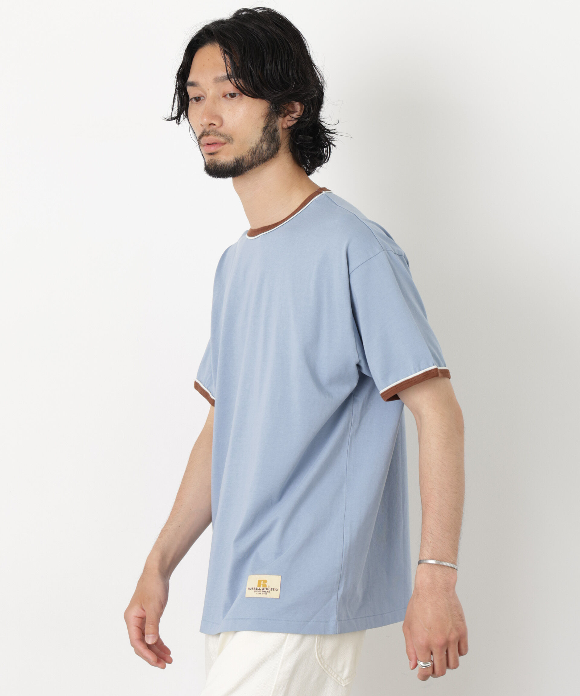 nano･universe「RUSSELL ATHLETIC/別注 RUSSELL ATHLETIC 製品加工 TEE」|Tシャツ・カットソー|