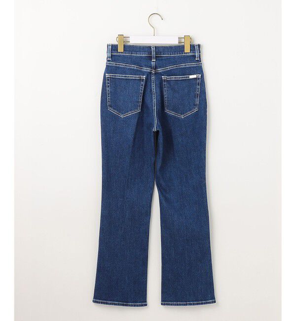 ANY SIS「【美Denimシリーズ】センタープレスセミフレア デニム」|デニム|