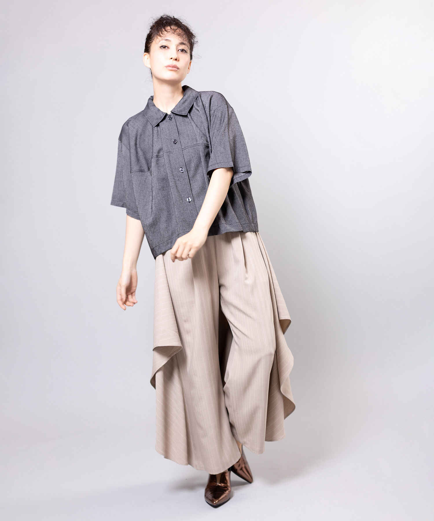 「バックレイヤードパンツ」|その他|