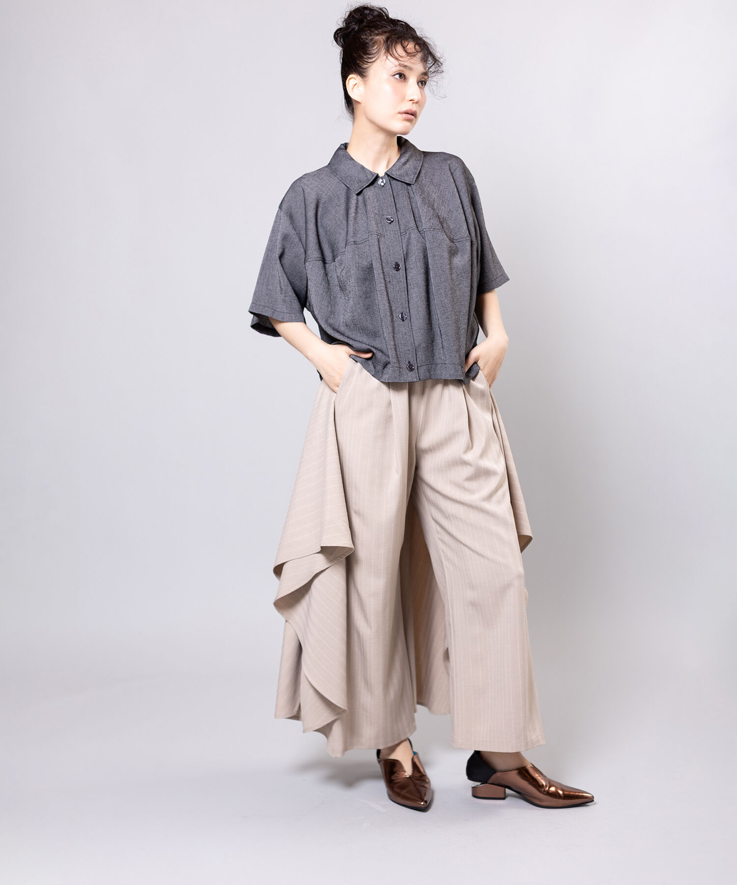  「バックレイヤードパンツ」|その他|