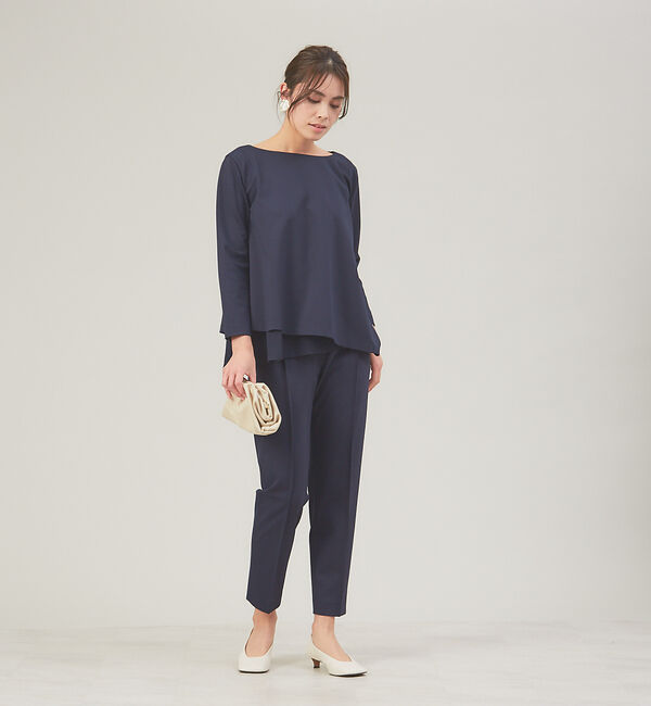 qualite「【セットアップ対応】ポンチレイヤードプルオーバー」|Tシャツ・カットソー|