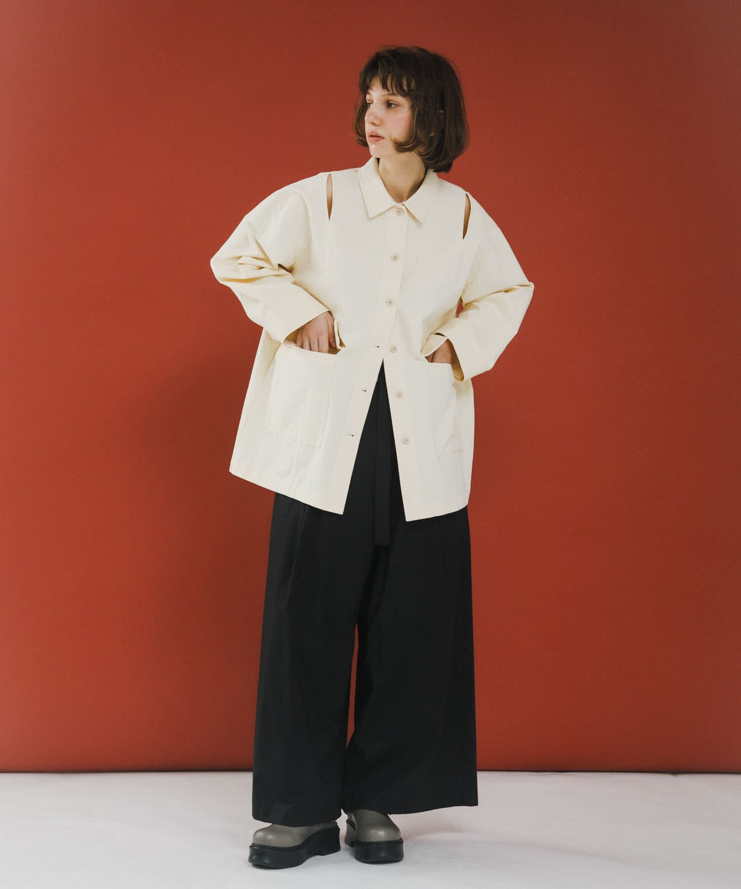 LAATO「wrap wide pants」|その他|