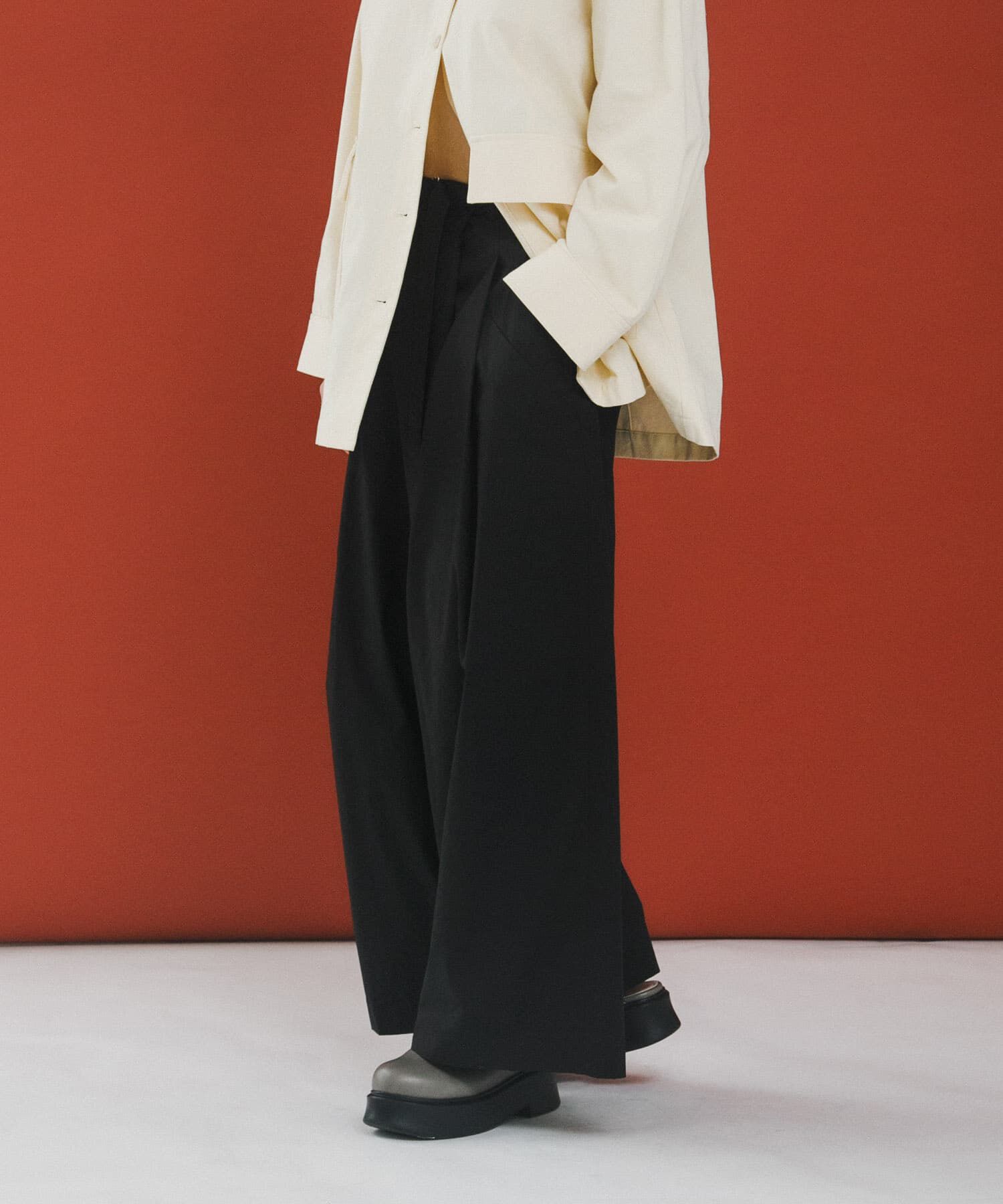 LAATO「wrap wide pants」|その他|