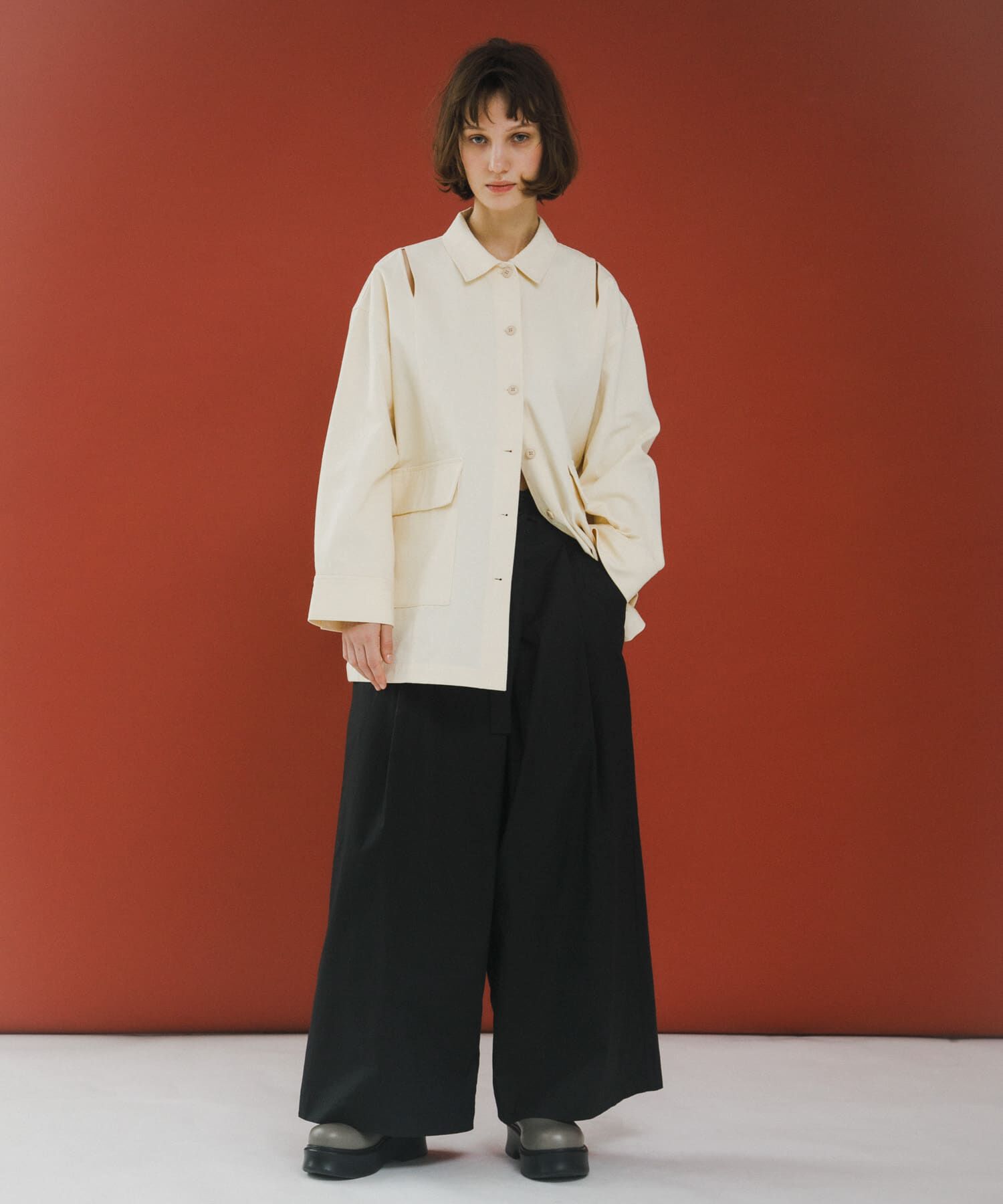LAATO「wrap wide pants」|その他|