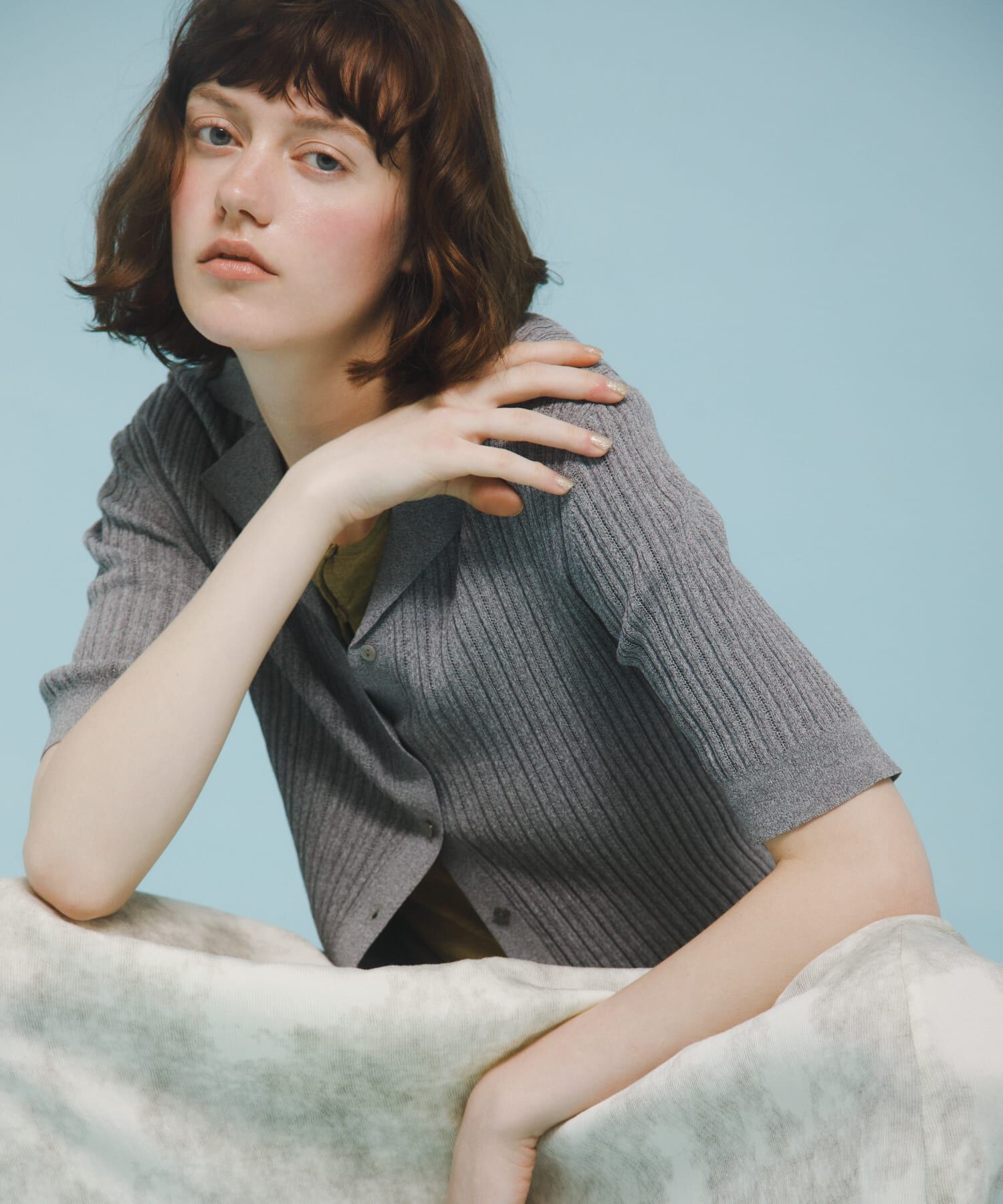 LAATO「knit polo cardigan」|ニット・セーター|