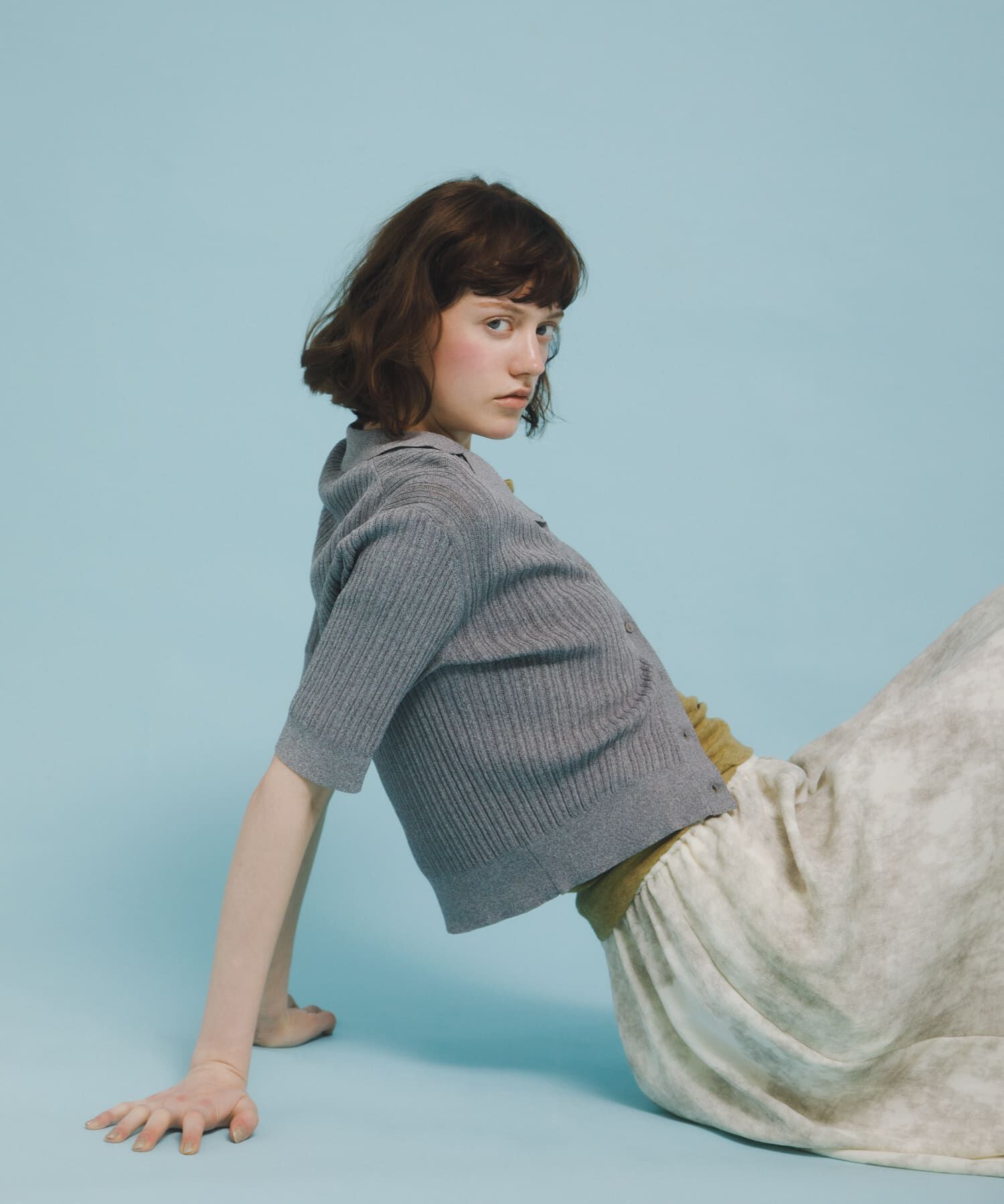 LAATO「knit polo cardigan」|ニット・セーター|