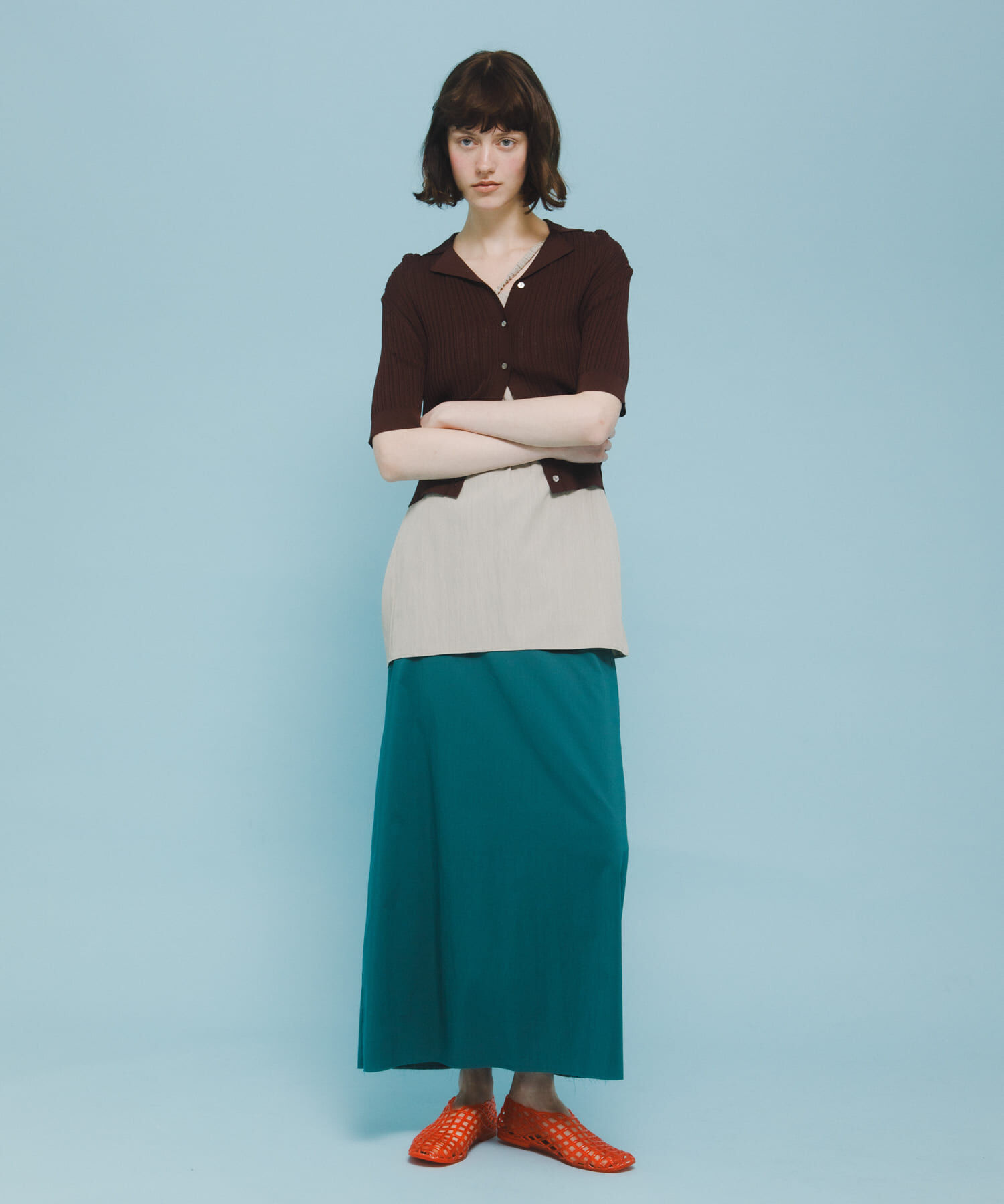 LAATO「knit polo cardigan」|ニット・セーター|