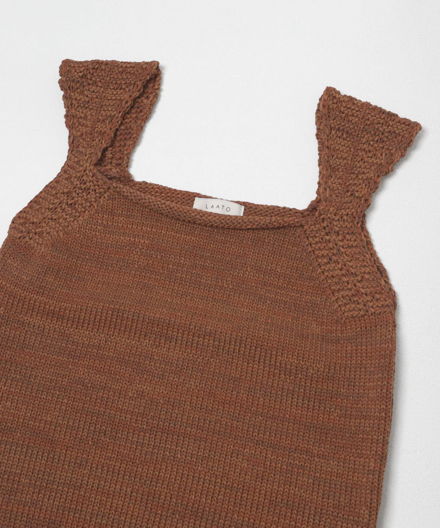 LAATO「knit tank top」|ニット・セーター|
