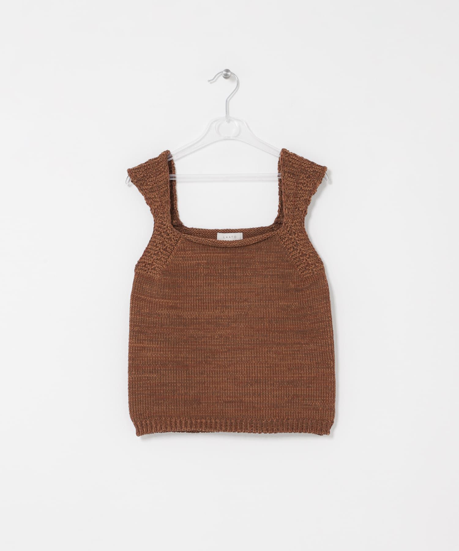 LAATO「knit tank top」|ニット・セーター|