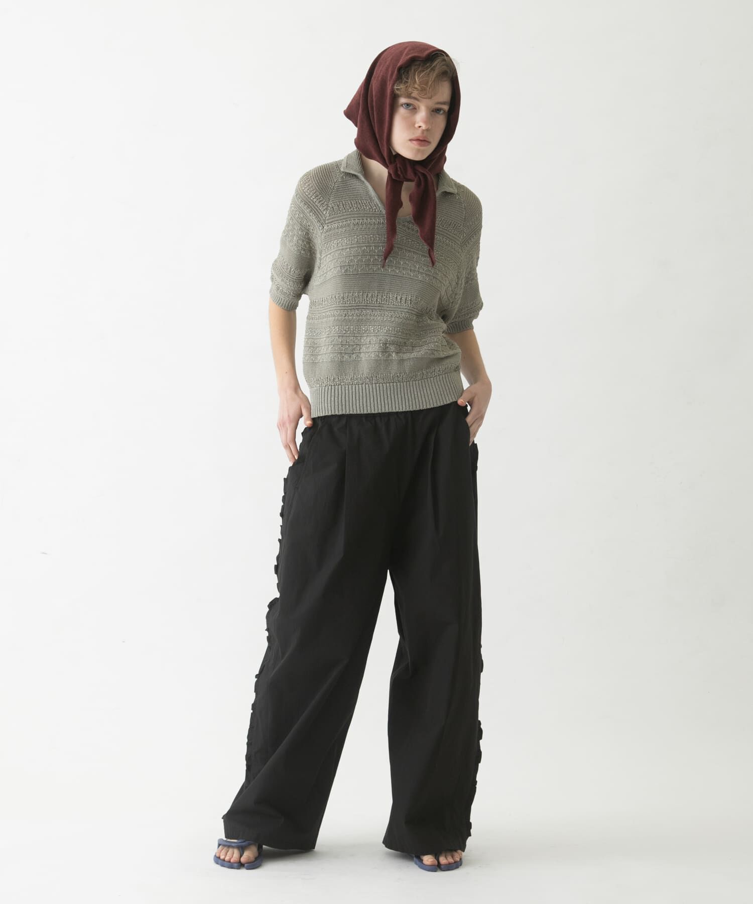 LAATO「side frill pants」|その他|