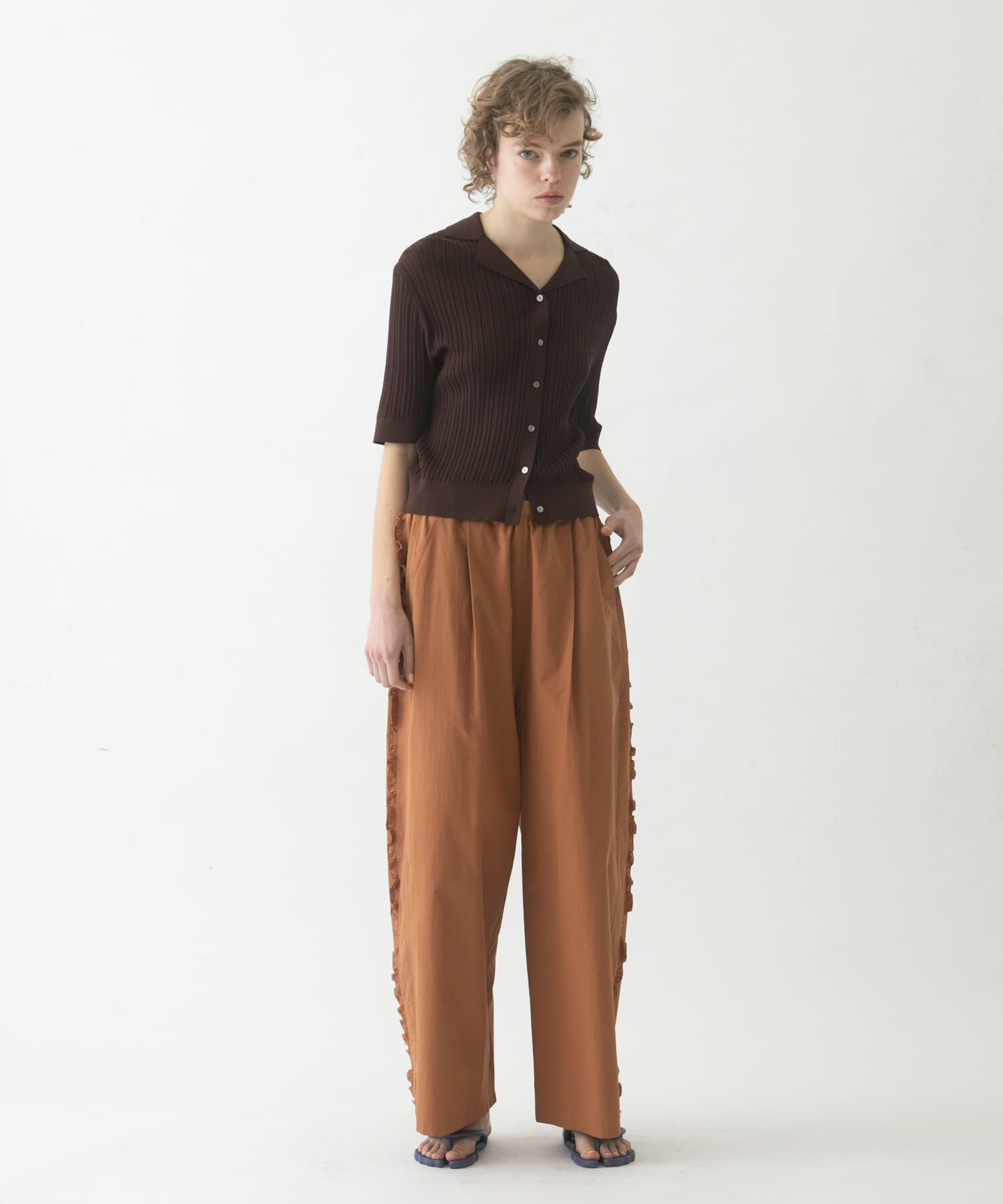 LAATO「side frill pants」|その他|