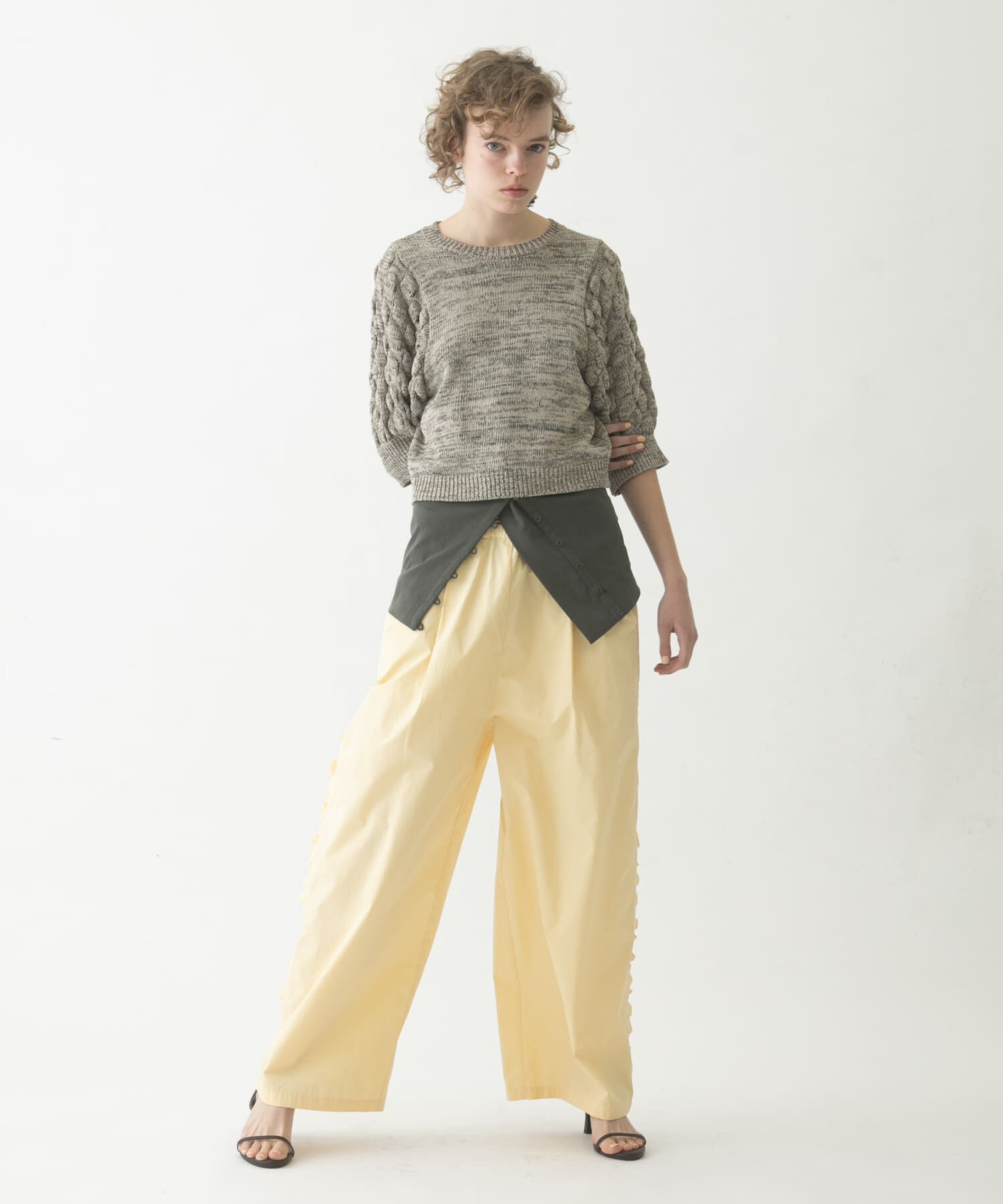 LAATO「side frill pants」|その他|