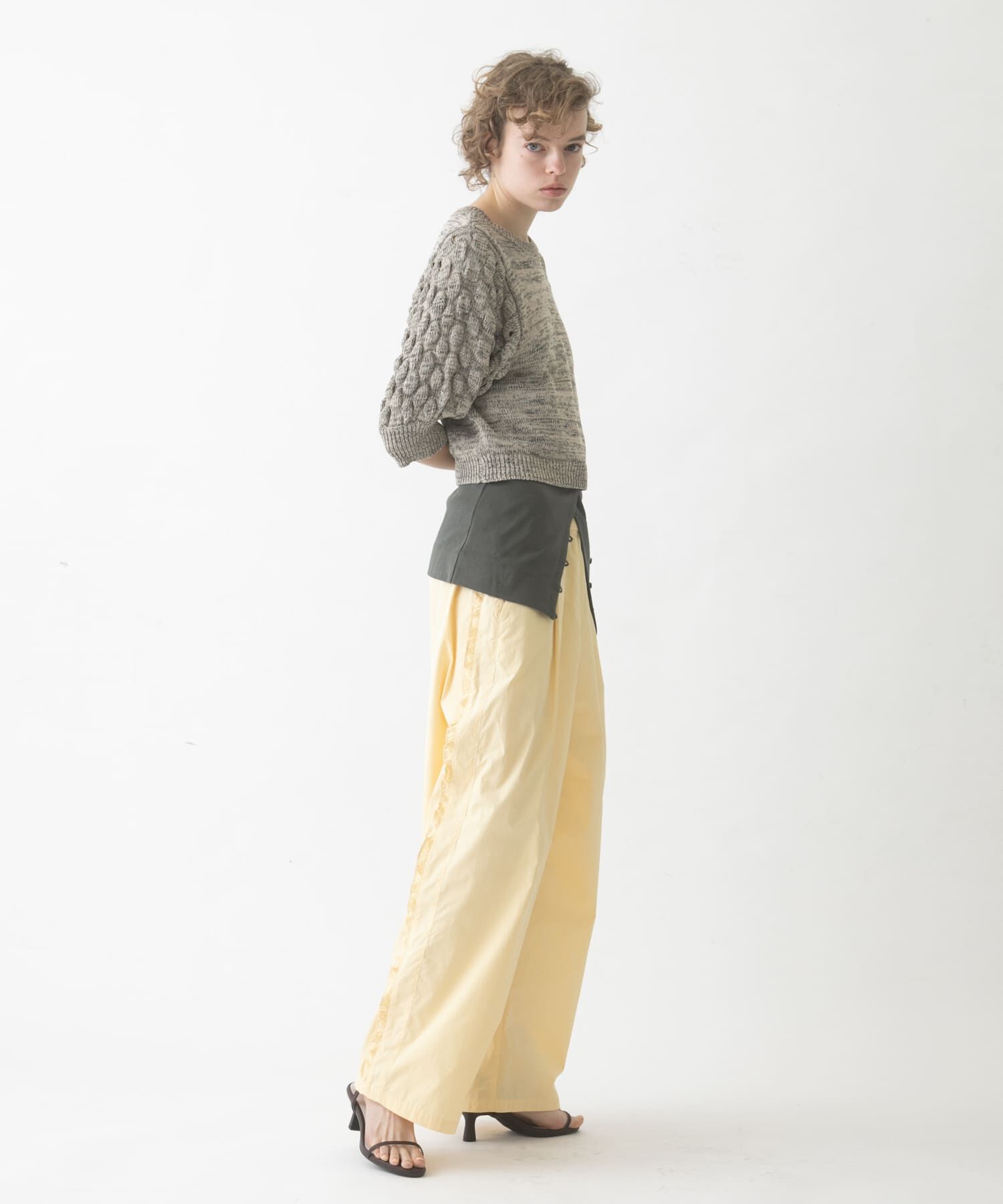 LAATO「side frill pants」|その他|