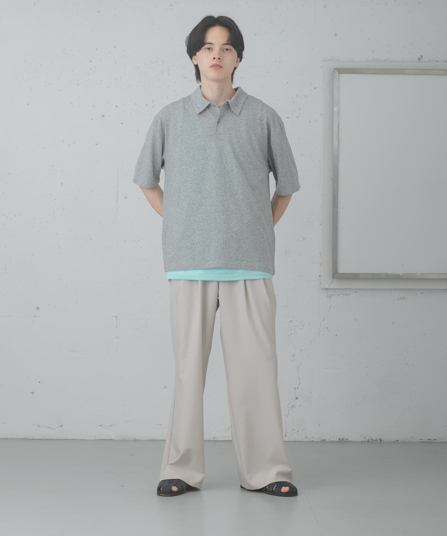 SENSE OF PLACE by URBAN RESEARCH「ドライタッチタンクトップセットポロシャツ」|ポロシャツ|