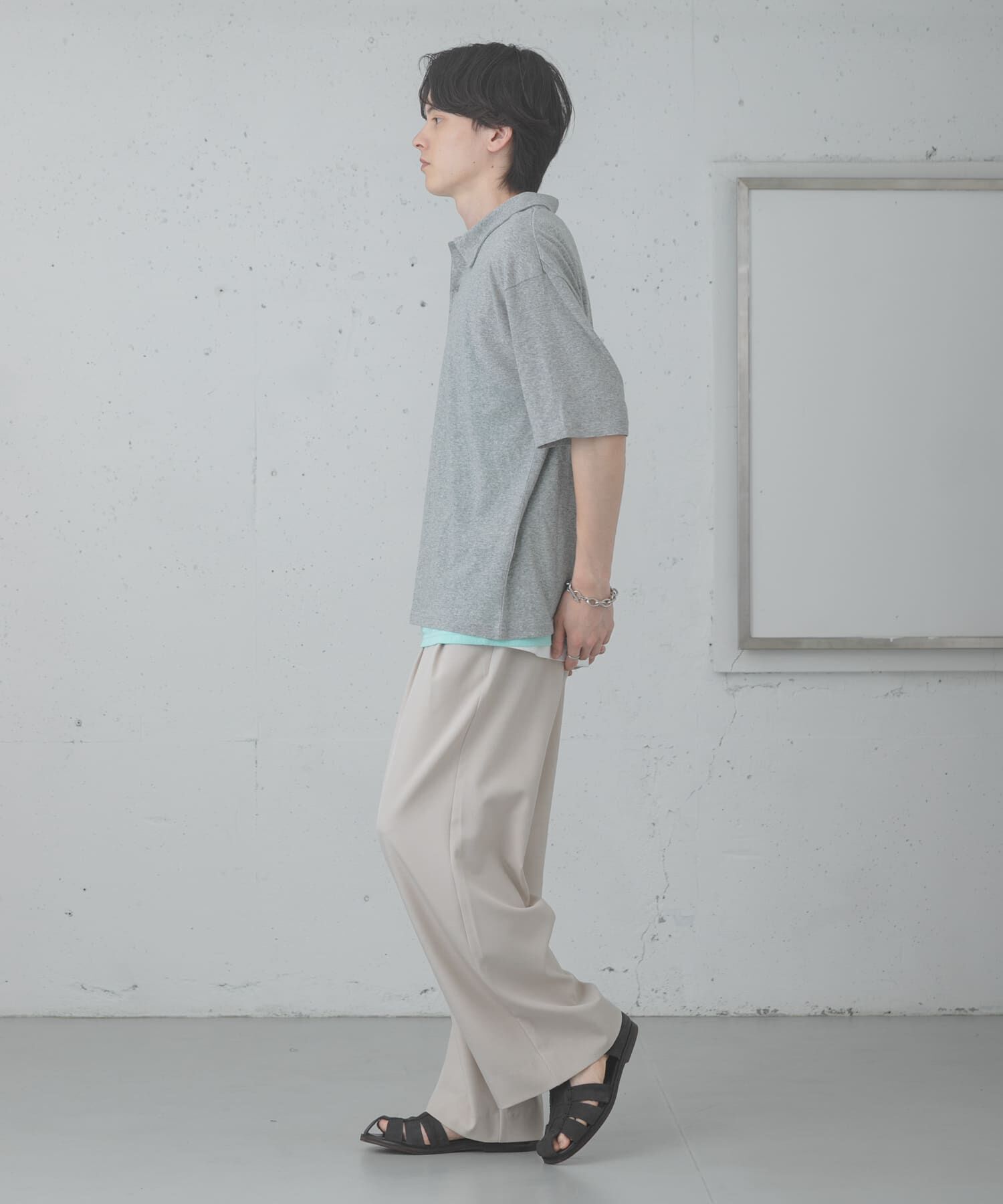 SENSE OF PLACE by URBAN RESEARCH「ドライタッチタンクトップセットポロシャツ」|ポロシャツ|