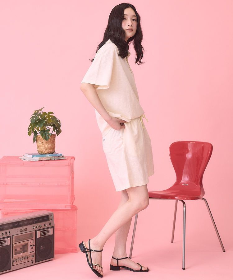 AMERICAN HOLIC「【PENNEY'S】配色ポロ+ショートパンツ」|オールインワン|