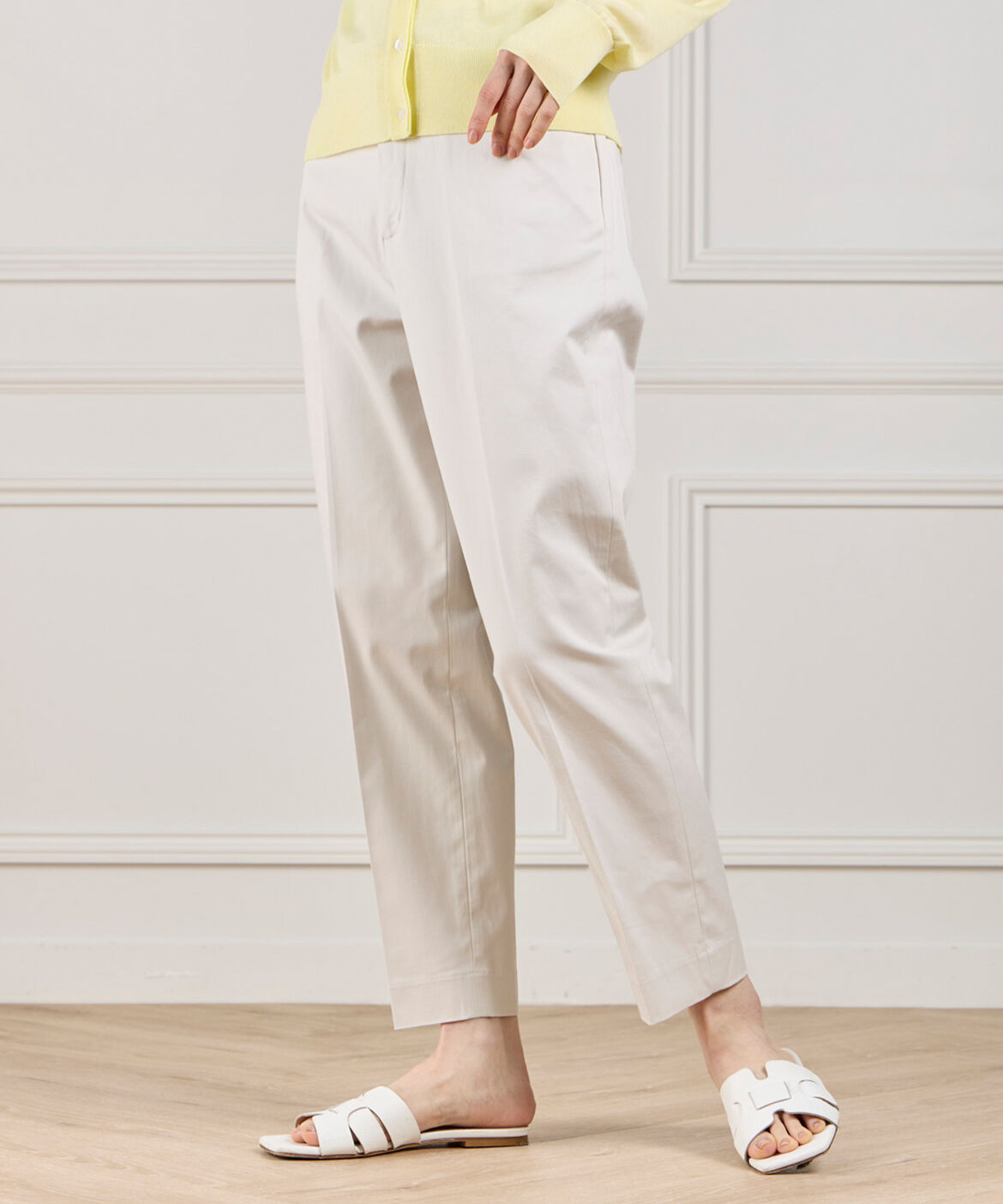 DAY by DAY it&rsquo;s international「ベーシックコットンパンツ《ギャバストレッチ》」|スラックス|