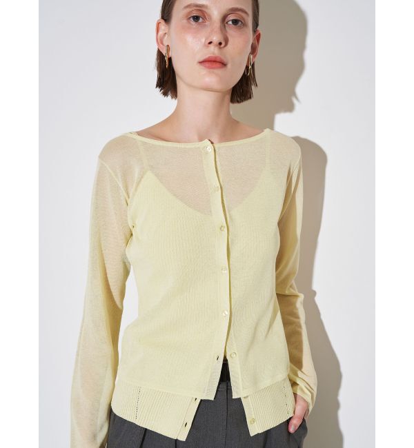 ELENDEEK「MULTI CAMI SET KT」|カーディガン|