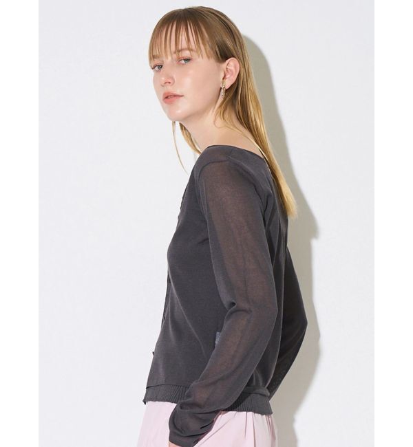ELENDEEK「MULTI CAMI SET KT」|カーディガン|