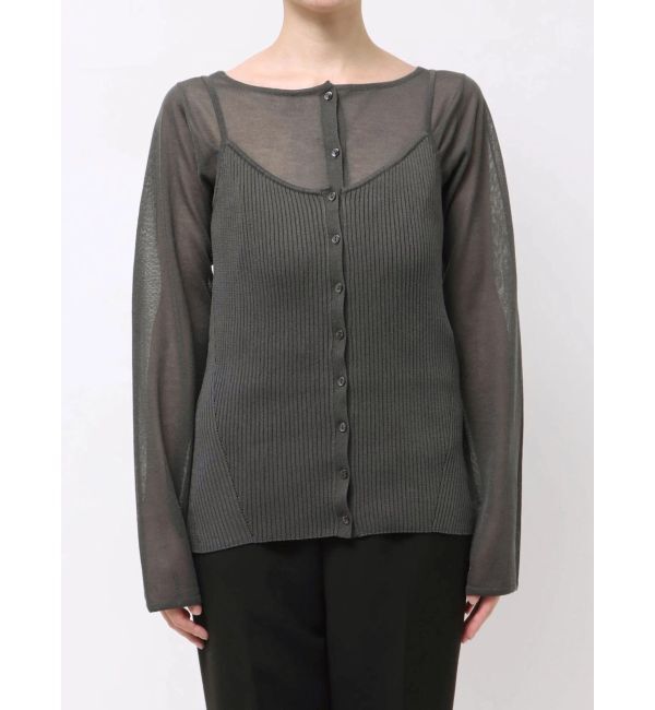 ELENDEEK「MULTI CAMI SET KT」|カーディガン|