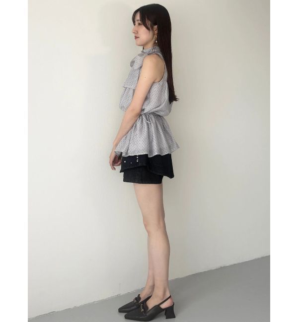 MERCURYDUO「パールデニムショートパンツ」|その他|