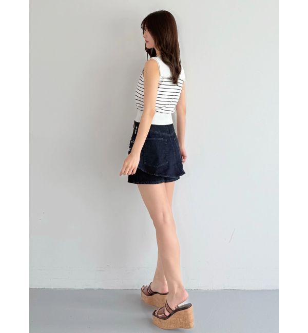 MERCURYDUO「パールデニムショートパンツ」|その他|