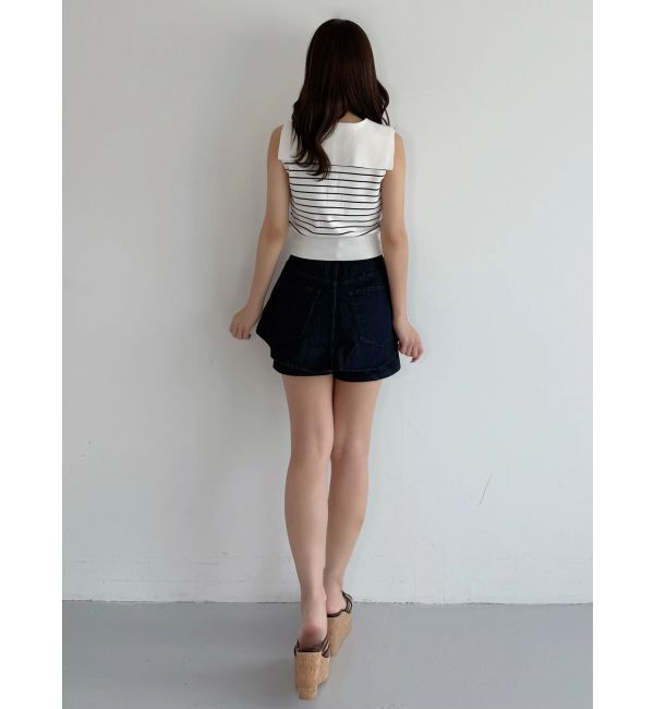 MERCURYDUO「パールデニムショートパンツ」|その他|