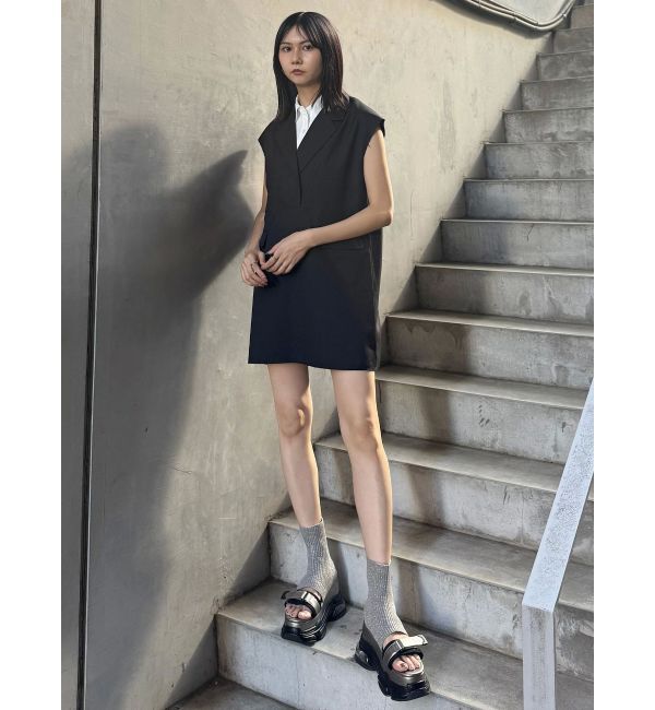 MURUA「2wayカットオフミニワンピース」|ワンピース|