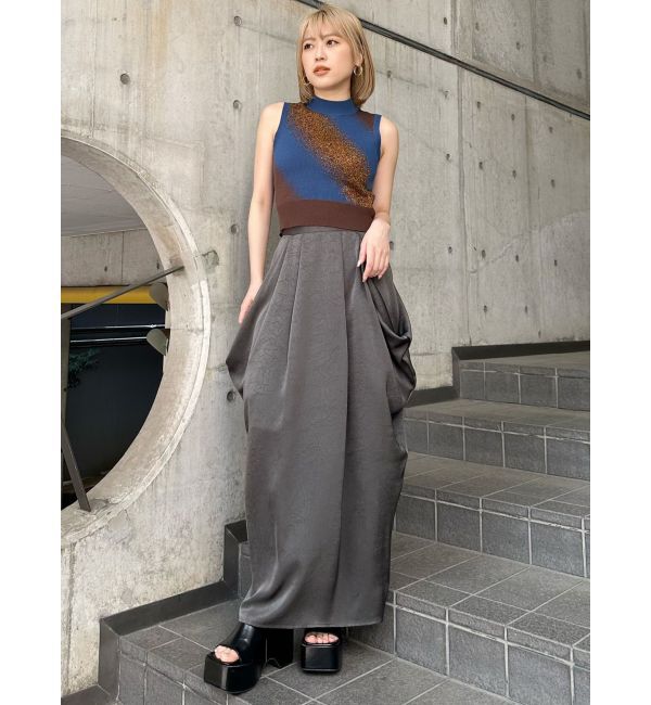 MURUA「クロップドグラデーションニット」|ニット・セーター|