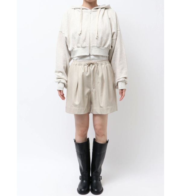 Ungrid「フェイクレザーショートパンツ」|その他|