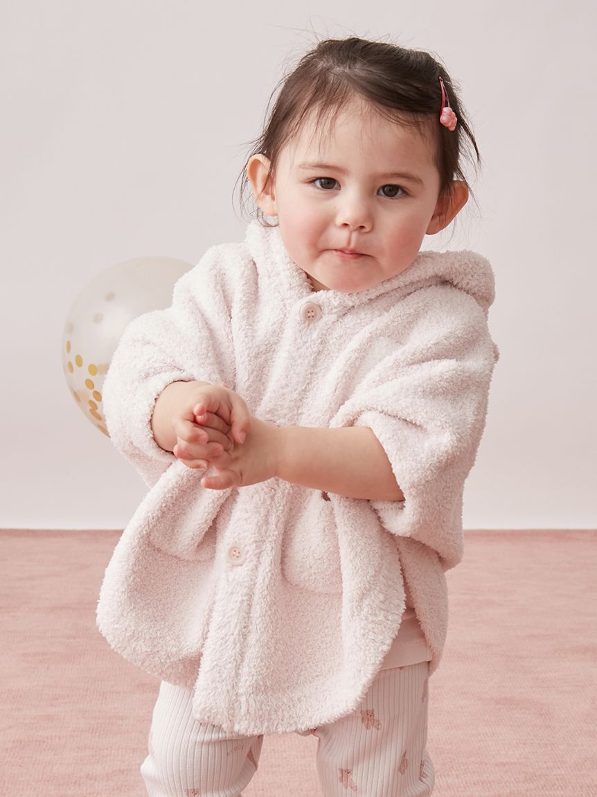 GELATO PIQUE KIDS & BABY「【ONLINE限定カラーあり】【BABY】パウダーベアポンチョ」|その他ベビーウェア|
