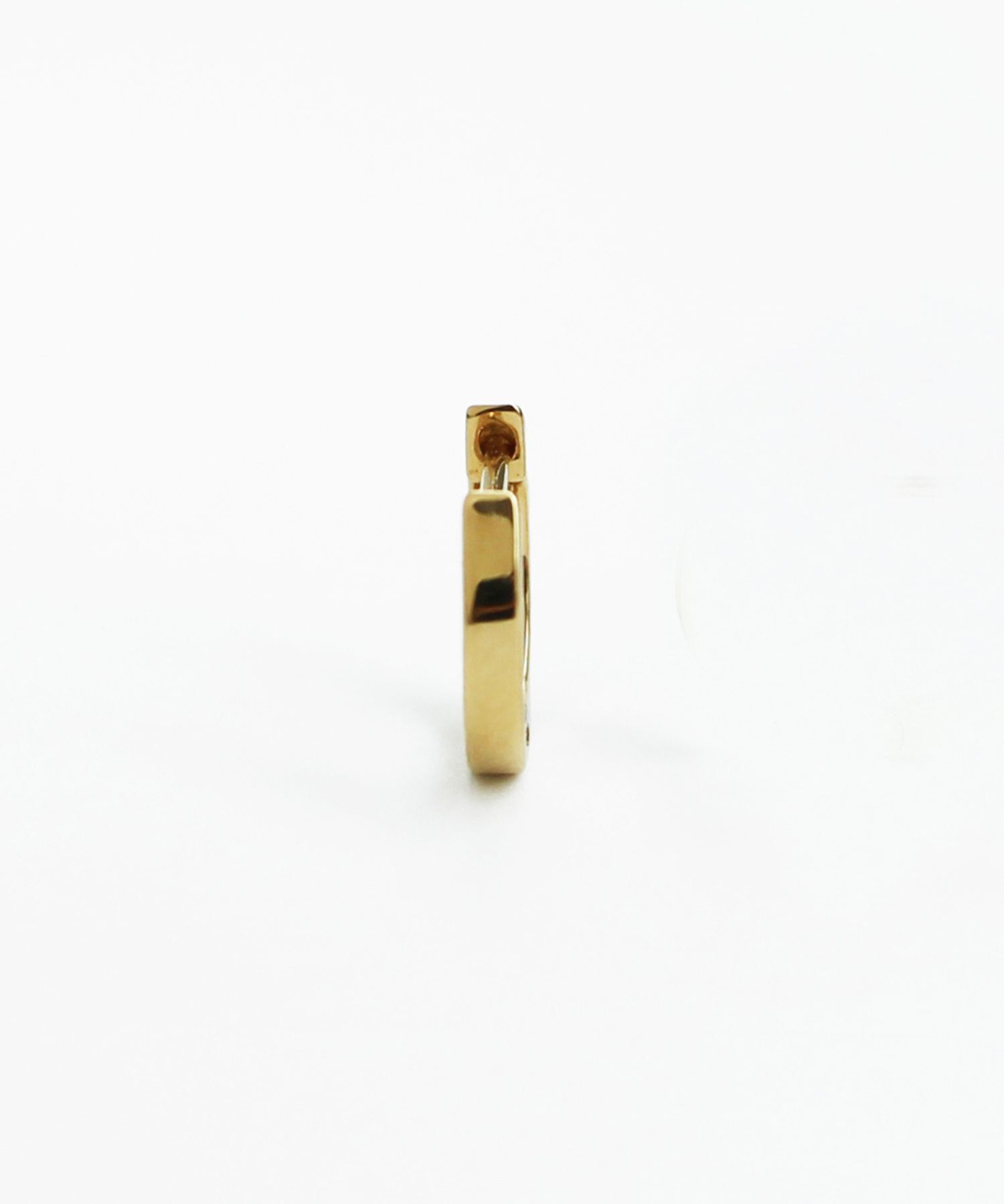 JUPITER「【片耳/SV】ストレートフープピアス/ユニセックス　ニッケルフリー/金属アレルギー対応」|ピアス|