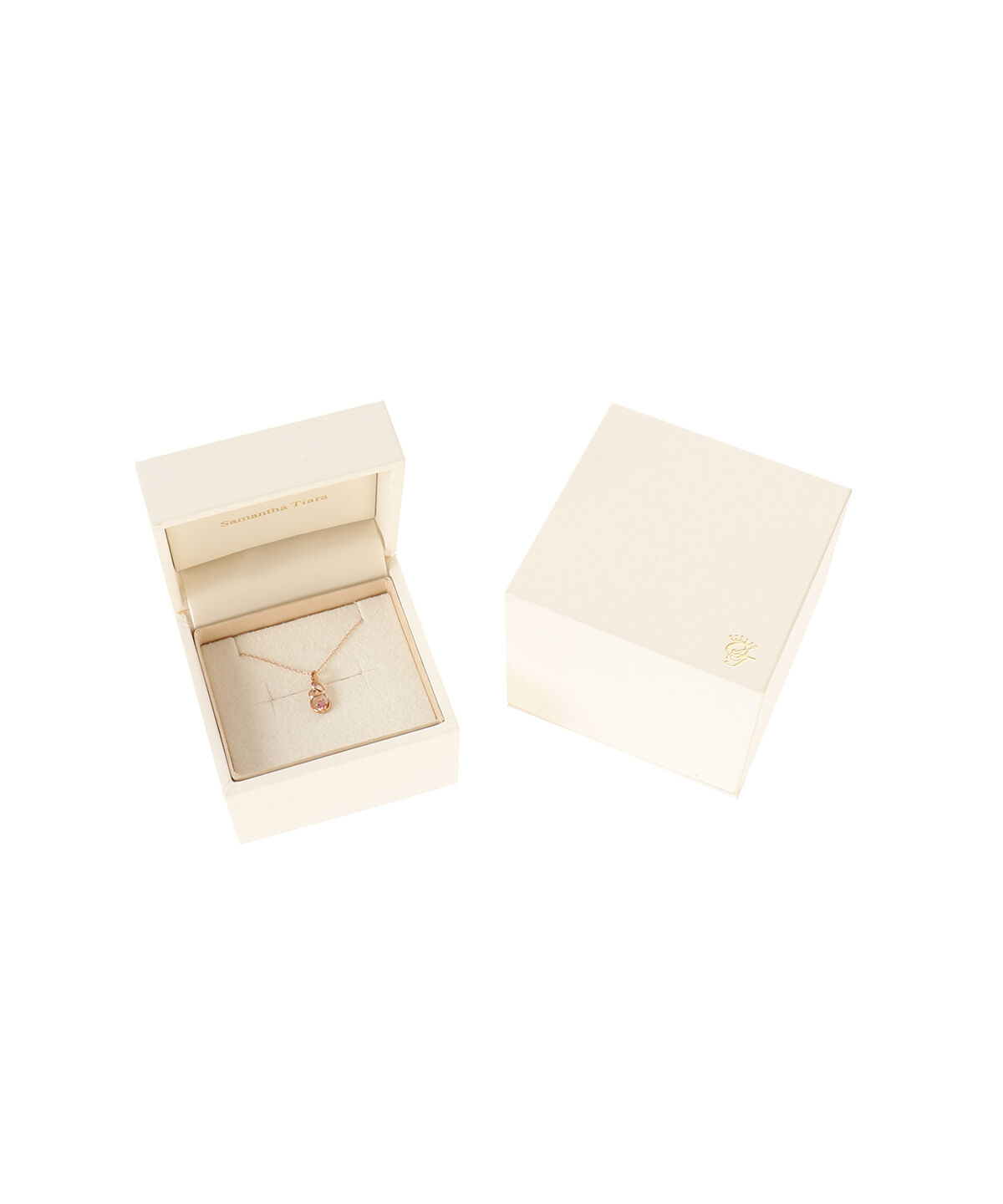 Samantha Tiara「K10 PG Infinity Love Knot ネックレス」|ネックレス|