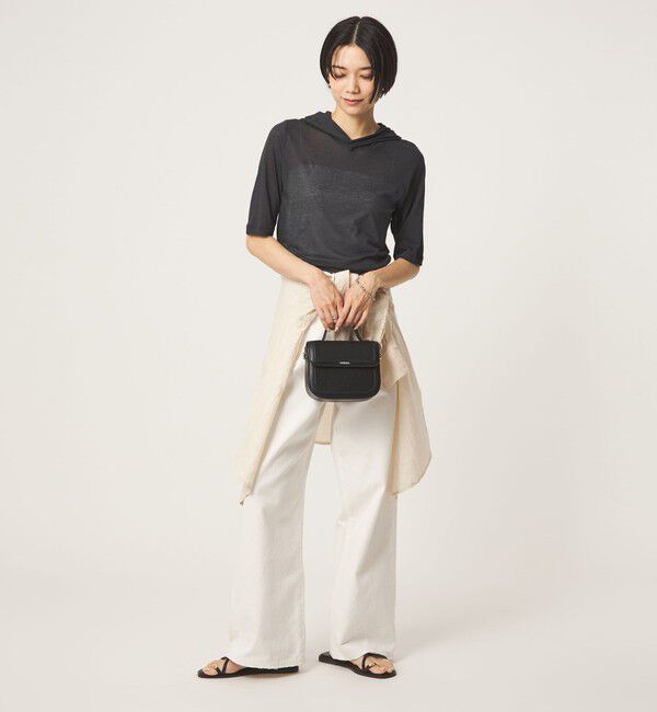 UNITED ARROWS green label relaxing「【別注】＜Plus by ONIT＞フード カットソー」|Tシャツ・カットソー|
