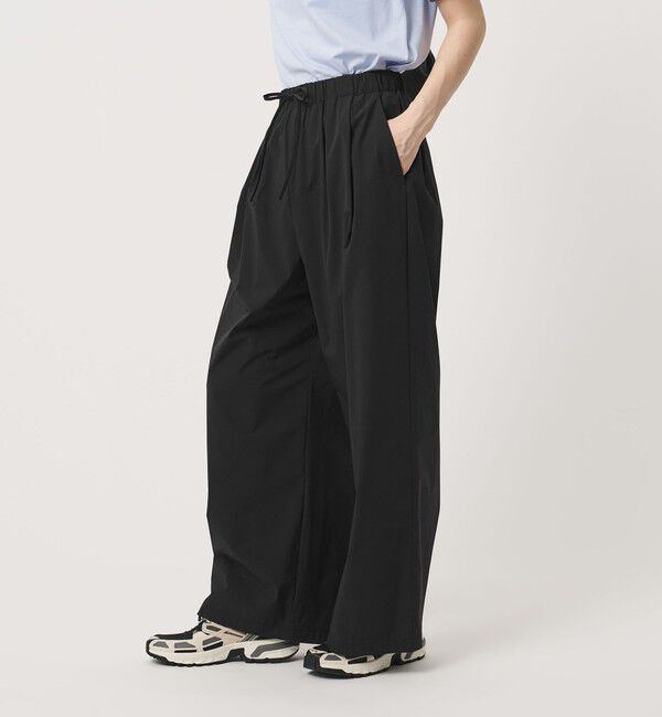 BEAUTY&YOUTH UNITED ARROWS「360&deg;MASTER ICE ワイド イージーパンツ UVカット 接触冷感 防シワ はっ水 ウォッシャブル」|その他|BLACK