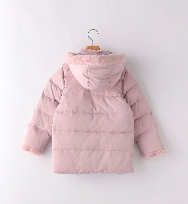 SHIPS KIDS「SHIPS KIDS:90cm /〈手洗い可能〉リバティ リサイクル ロング ダウン」|ダウン|