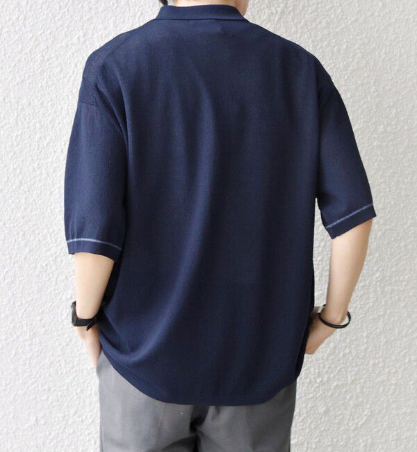 SHIPS any「SHIPS any:〈手洗い可能〉TEXBRID(R) ドライタッチ サマー ニット シャツ◇」|シャツ・ブラウス|